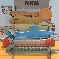 خط کش چوبی فانتزی