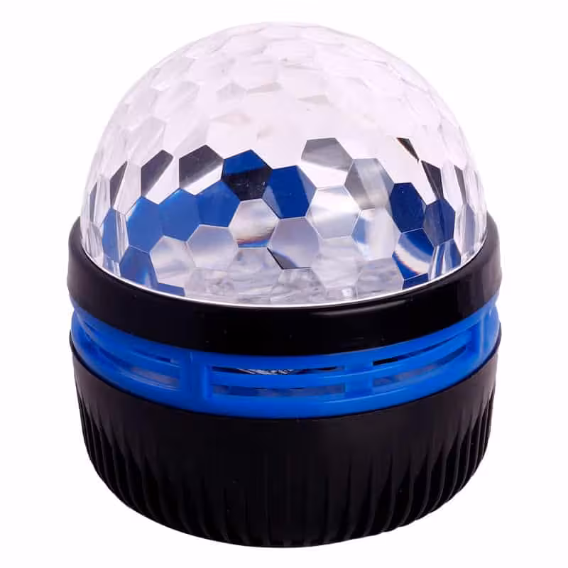 چراغ رقص نور شارژی طرح شفق LED Q6N Magic Ball   ریموت کنترل