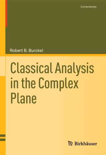 خرید و دانلود نسخه کامل کتاب Classical Analysis in the Complex Plane