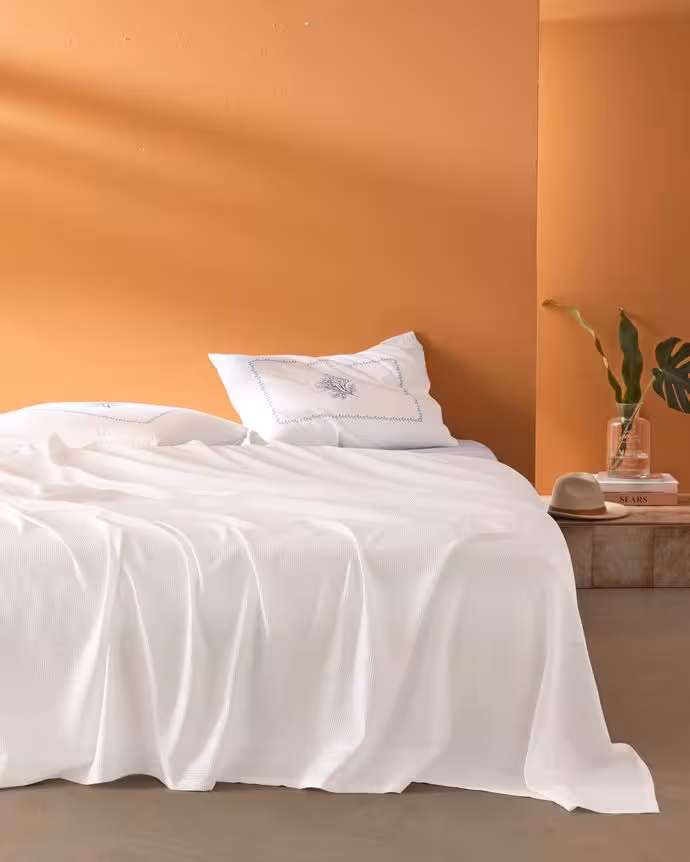 ست روانداز تابستانی مادام کوکو طرح Mathilda دونفره 4 تکه