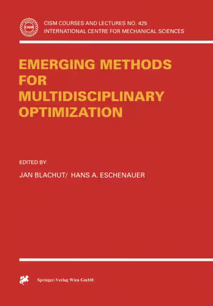 خرید و دانلود نسخه کامل کتاب Emerging Methods for Multidisciplinary Optimization