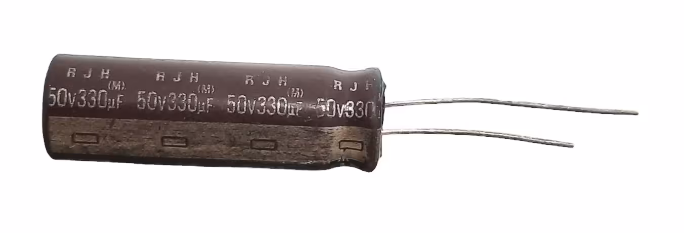 خازن الکترولیت 330 میکرو فاراد 50 ولت elna