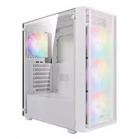 کیس گیم دیاس GAMDIAS AURA GC2 ELITE WHITE V2 ARGB GAMING CASE