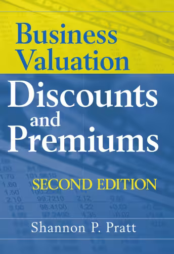 خرید و دانلود نسخه کامل کتاب Business valuation discounts and premiums