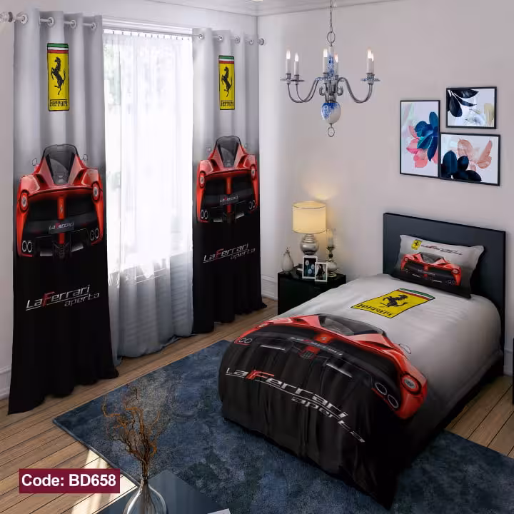 روتختی پسرانه ماشین فراری کد BD658