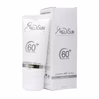 کرم ضدآفتاب آقایان مدیسان Spf60 مناسب پوست معمولی حجم 30 میلی لیتر