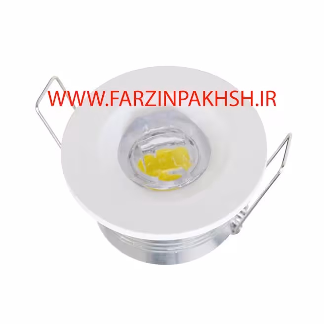 چراغ چشمی COB ثابت توکار 3 وات دایره اپتونیکا مدل IR-OP94103R