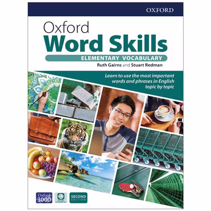 کتاب Oxford Word Skills (2nd) Elementary ( رحلی ) اکسفورد ورد اسکیلز المنتری