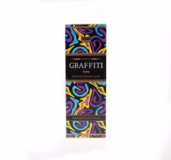 عود خوشبو کننده هوا دارشان GRAFFITI پک 6 بسته