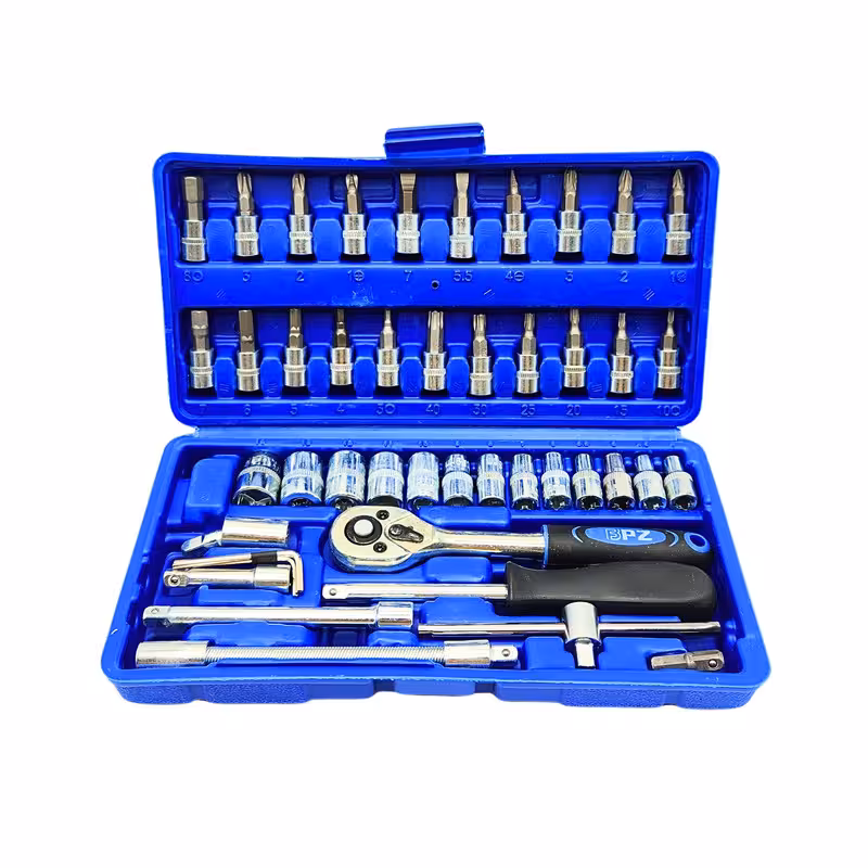 جعبه بکس بی پی زد مدل BPZ4003 مجموعه 46 عددی | کالا مکس