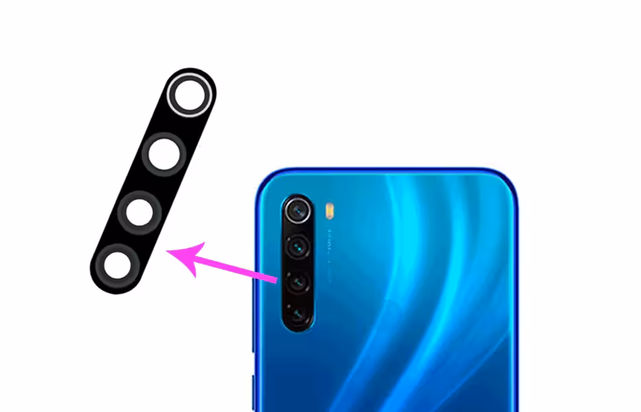 گلس دوربین شیائومی نوت 8 | Glass Camera Xiaomi Note 8