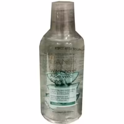 تونر صورت کندی Witch Aloe vera مناسب انواع پوست حجم 400 میلی لیتر