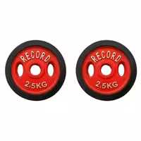 وزنه هالتر دور لاستیک 2.5 کیلویی - دو عددی