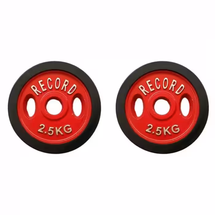 وزنه هالتر دور لاستیک 2.5 کیلویی - دو عددی