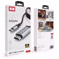 کابل تبدیل Type-C به HDMI ارلدام مدل W34 طول 2 متر