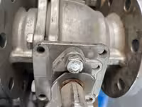 شیر توپی 4 اینچ  دو تیکه ریس فیس کلاس 150 SEAT CF8M STEM CF8M  BALL CF8M  BODY CF8M