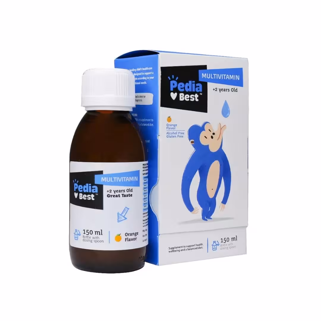 مولتی ویتامین 150 میلی لیتر ( پدیا بست) - شربت
