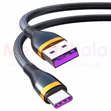 کابل تبدیل USB به تایپ سی باسئوس مدل BS-CB63M طول 1 متر