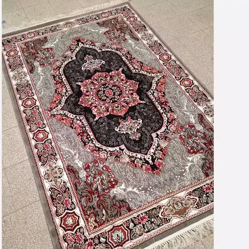 فرش ماشینی کاشان قالیچه 440شانه بی سی اف طرح کارینا فیلی4متری2،25در1،5(باارسال رایگان