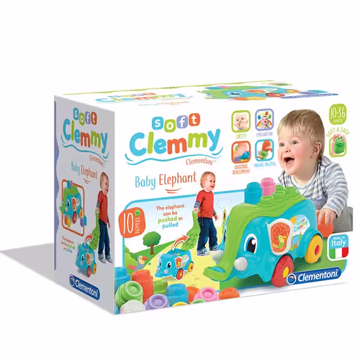 ست بلاک Clementoni مدل Baby Elephant