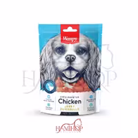 تشویقی سگ ونپی طعم مرغ مدلWanpy Chicken Jerky Dumbbells وزن 100 گرم