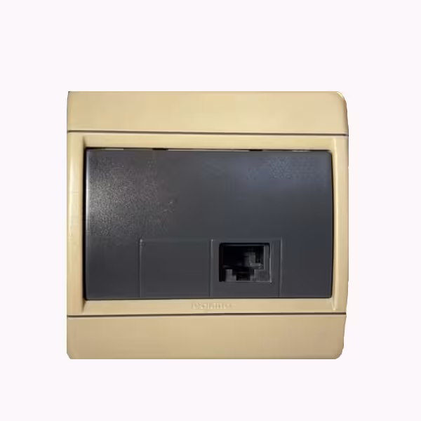 پریز شبکه تک سوکت لگراند مدل RJ45 CAT6 CLUB