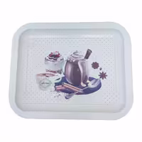 سینی مدل cafe سایز 20x16 سانتی متر کد 11