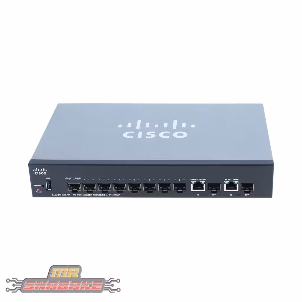 قیمت و خرید سوئیچ سیسکو SG350-10SFP | مسترشبکه