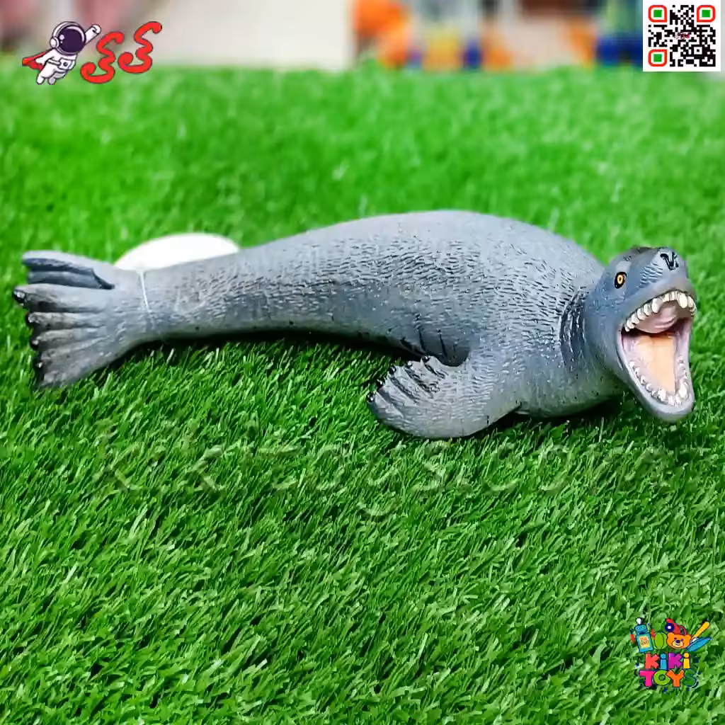 فیگور فک خشمگین حیوانات دریایی اسباب بازی سیلیکونی نرم Seal figure