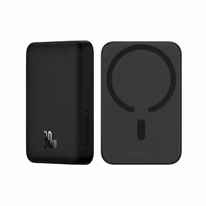 پاوربانک 10000 باسئوس مدل Magnetic Mini Wireless