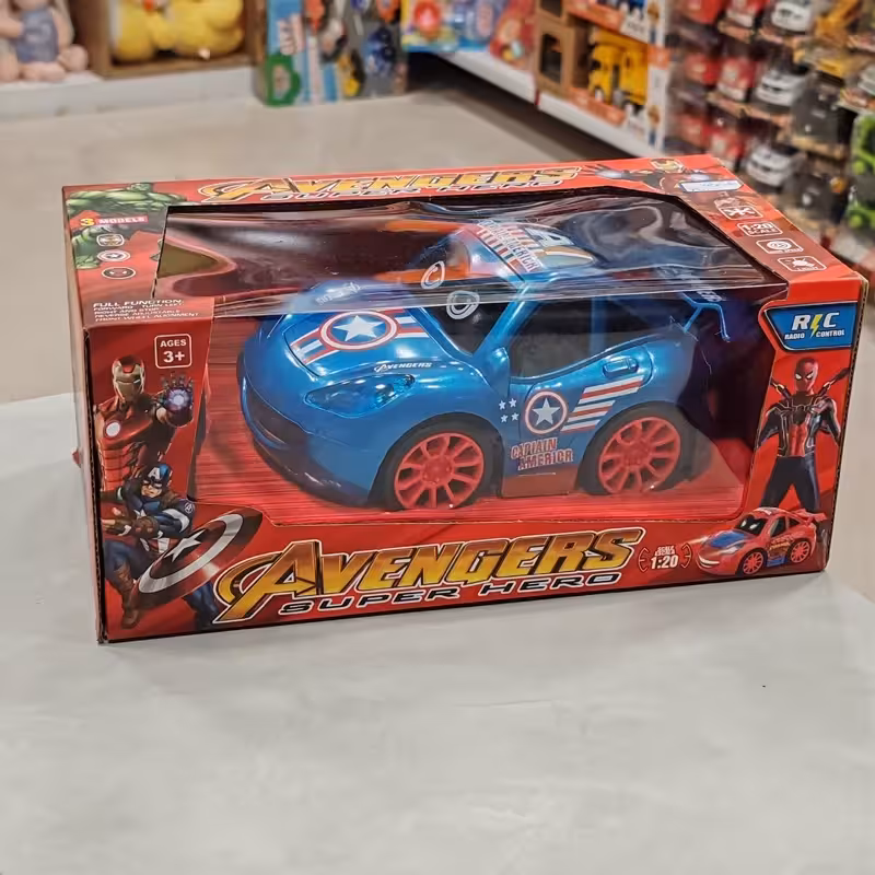 ماشین کنترلی قهرمانان شارژی وارداتی چهارکانال