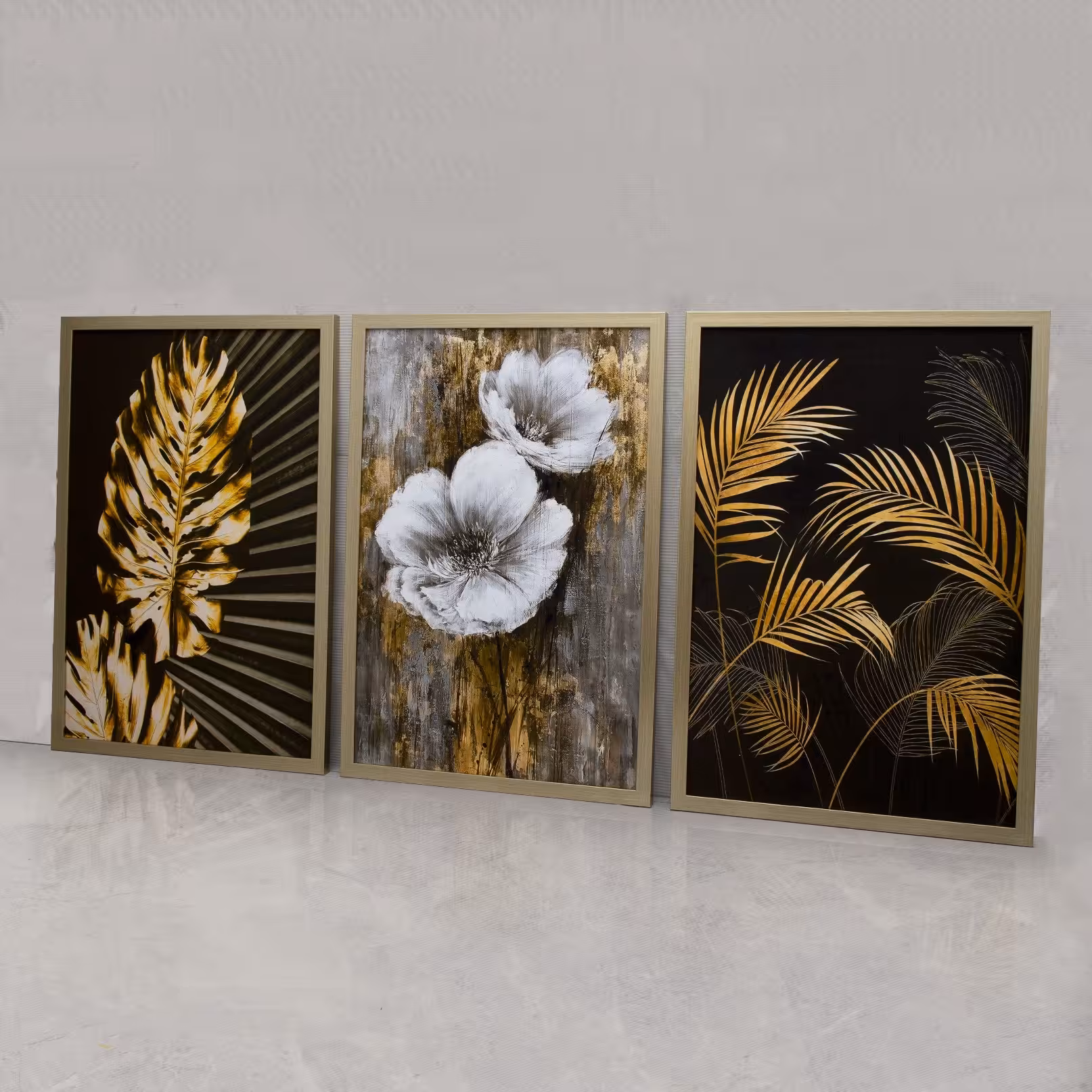 تابلو دکوراتیو 3تیکه طرح وان یکاد و قاصدک2