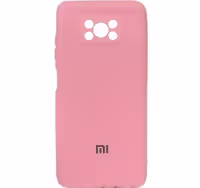 قاب گوشی شیائومی Poco X3 NFC / Poco X3 Pro سیلیکونی محافظ لنز دار صورتی