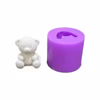 قالب سیلیکونی خرس گوگولی ارتفاع 5 سانت