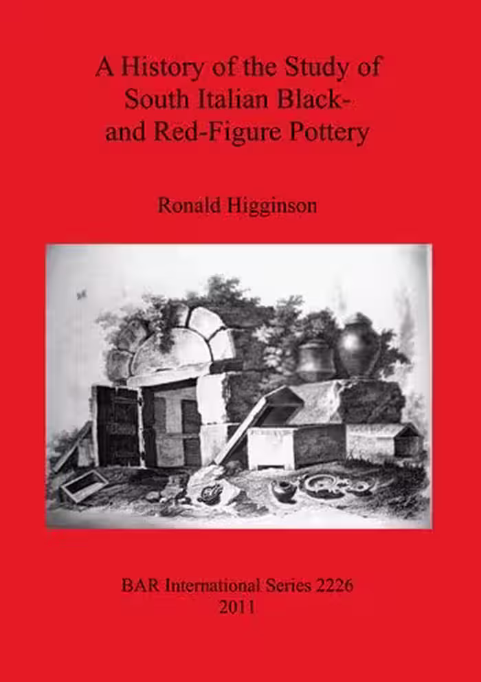 خرید و دانلود نسخه کامل کتاب A History of the Study of South Italian Black- and Red-Figure Pottery