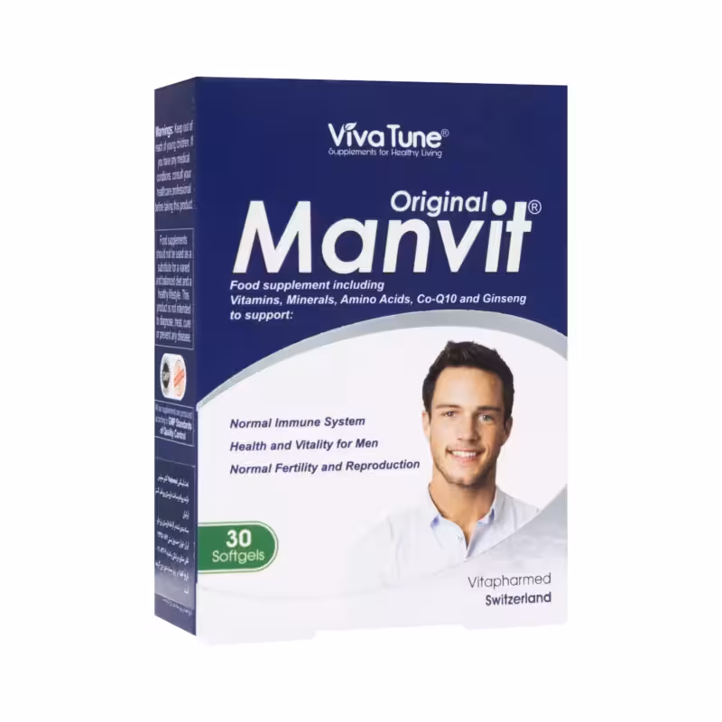 سافت ژل من ویت اورجینال ویواتیون ویتا فارمد