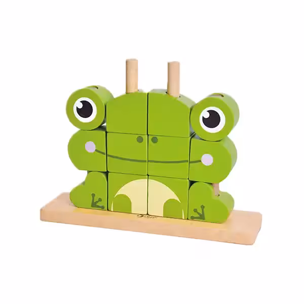 بلاک چوبی قورباغه کلاسیک ورد Classic World