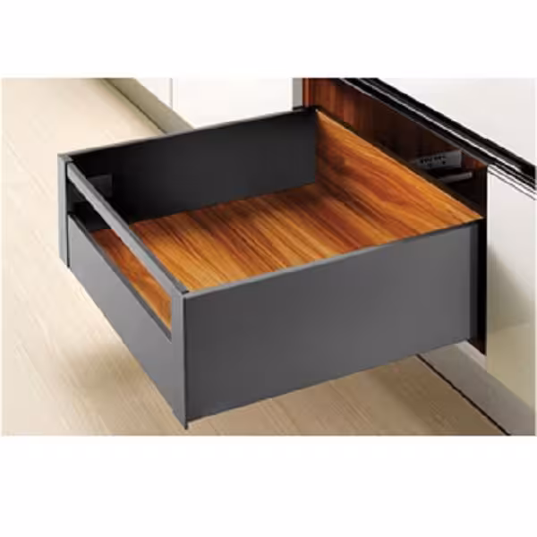 ریل اسلیم اینر ارتفاع بلند با فرانت آلومینیوم فانتونی | یراقینو | پخش عمده یراق آلات کابینت، کمد و آشپزخانه