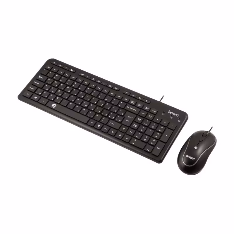 کیبورد و ماوس با سیم بیاند مدل BMK-3130 | کالا مکس