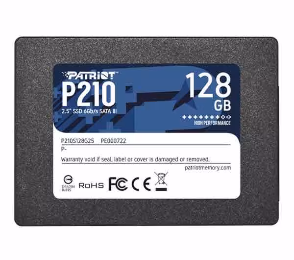 اس اس دی اینترنال پتریوت مدل SSD PATRIOT P210 128G