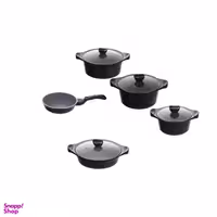 سرویس پخت و پز 9 پارچه عروس مدل موج