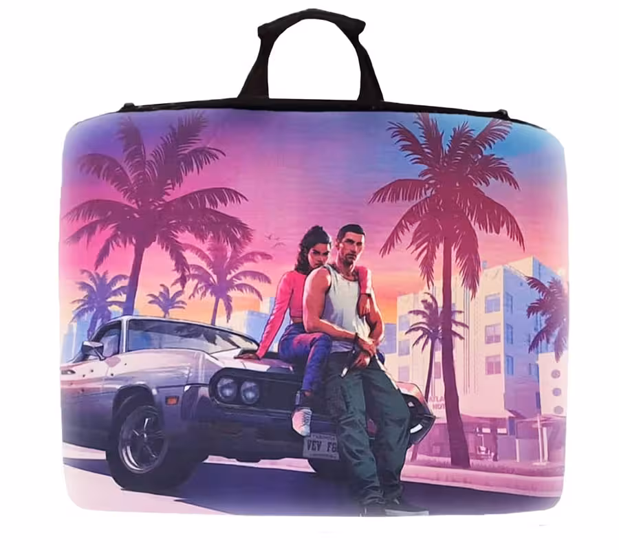 کیف حمل کنسول ps4 طرح GTA
