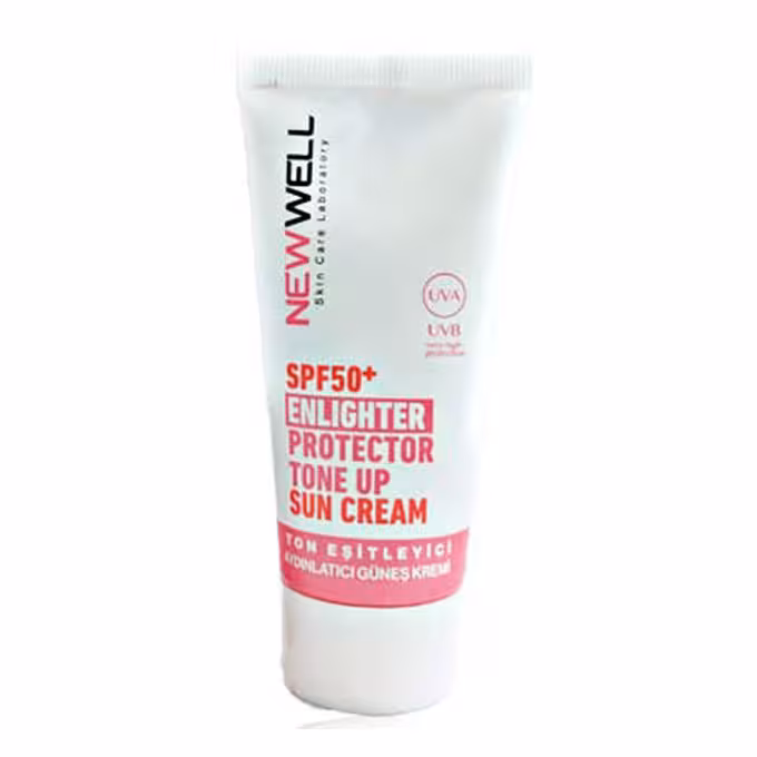 کرم ضد آفتاب نیوول برای پوست حساس حاوی SPF50 حجم 50 میل