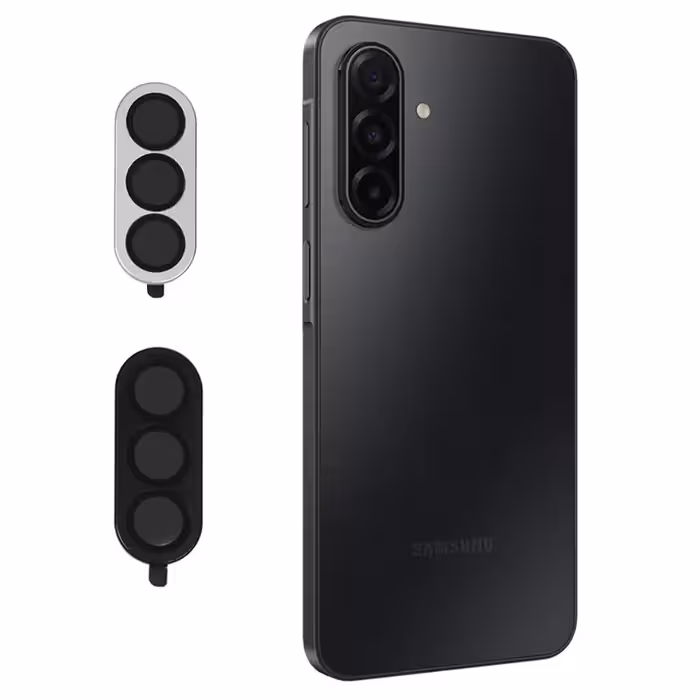 محافظ لنز دوربین Samsung Galaxy A17 رینگی مدل شیشه ای آلومینیومی