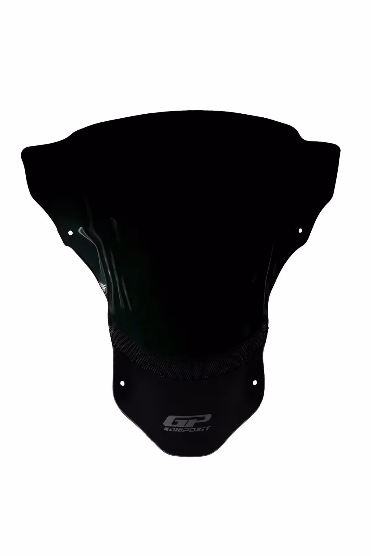 شیشه جلو موتورسیکلت مشکی GP COMPOSITE BMW S 1000 RR 2019 2023 جلوی چاپی سازگار 43 سانتی متر GP KOMPOZİT