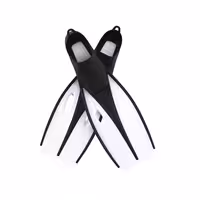 فین شنا حرفه ای سایز 40 تا 42 بزرگسال سفید 27023 White