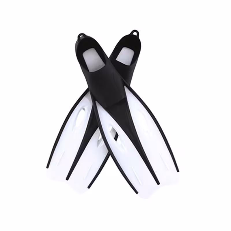 فین شنا حرفه ای سایز 40 تا 42 بزرگسال سفید 27023 White