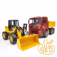 MAN TGA Kipp-LKW und Gelenkradlader FR 130 02752