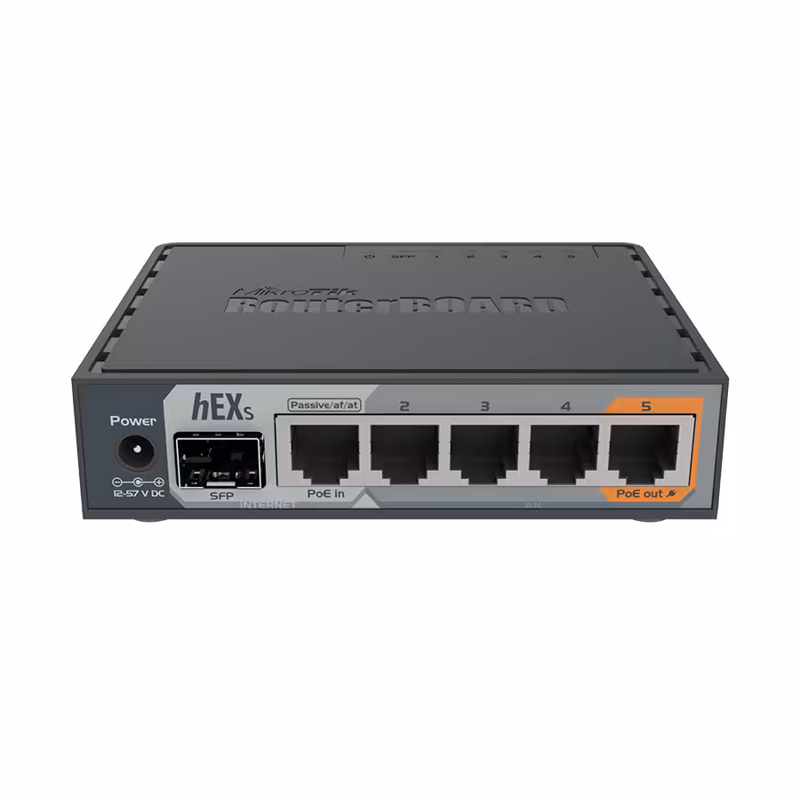 روتر و اکسس پوینت میکروتیک مدل RB760iGS hEX S