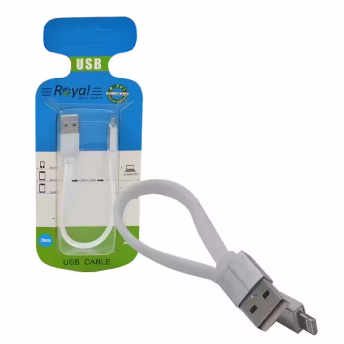 کابل آیفون (lightning) پاور بانکی رویال (Royal) مدل RPA-128
